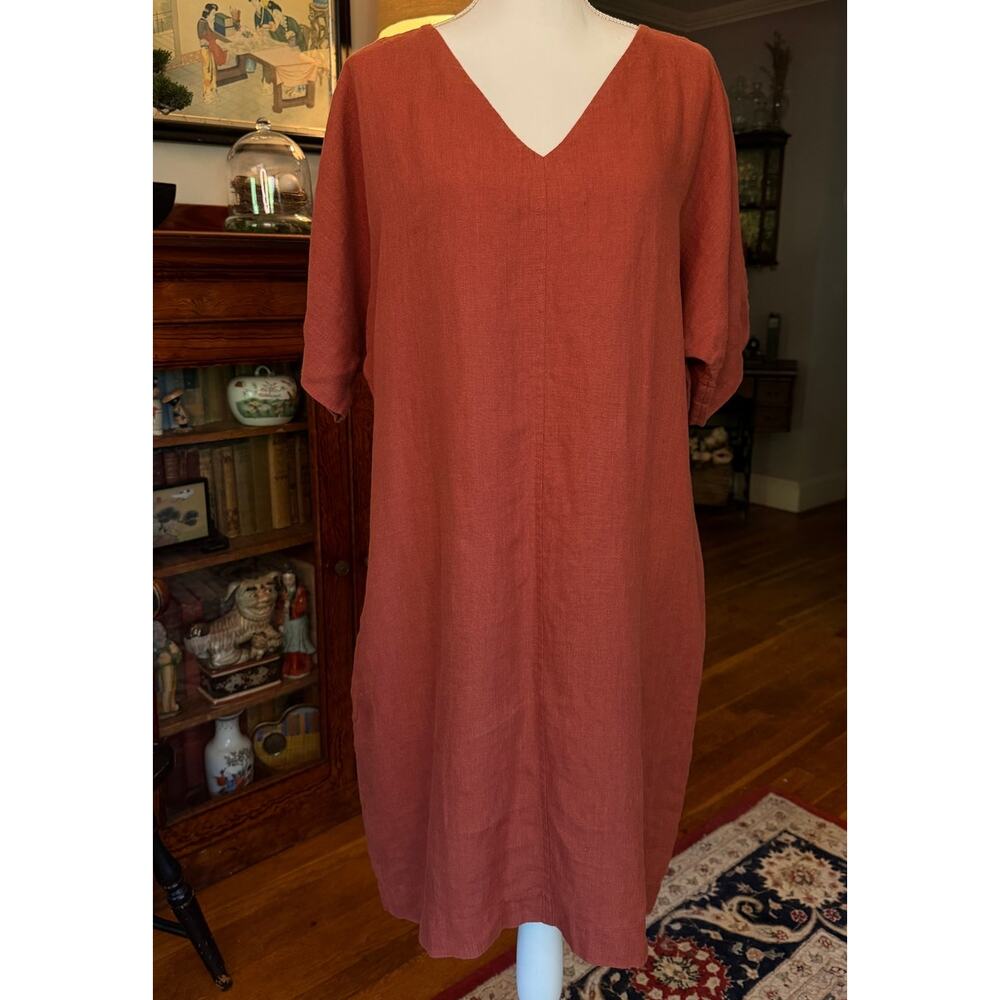Happy Made Design Linen Shift, Size L